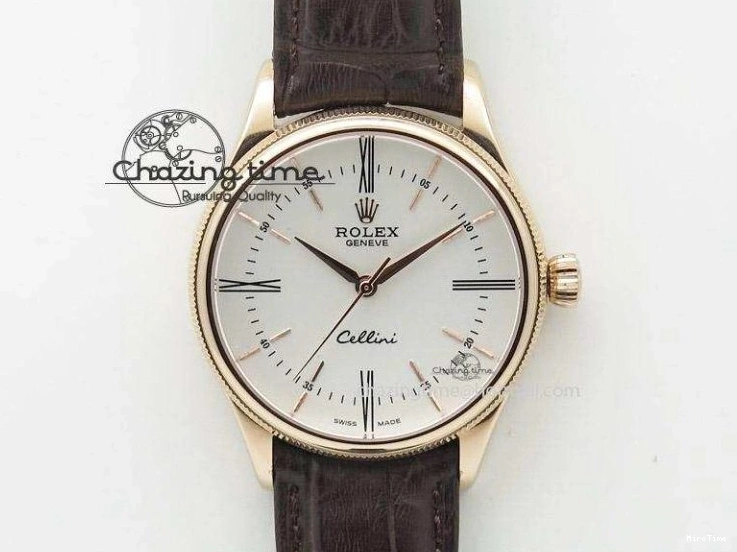 MiroTime 0427 Cozy Day-Date 40mm 228238 YG Noob 1:1 Best Edition Silver Dial On YG President Bracelet A 3710